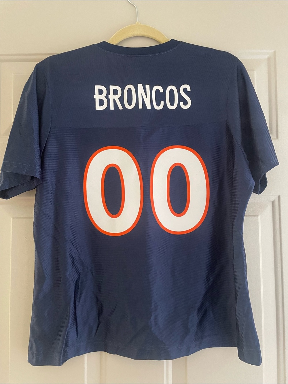 NWT NFL Women's Broncos Navy Jersey Team Apparel